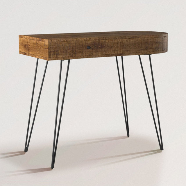 DYLAN Mango Wood Desk - WOODEN SOUL