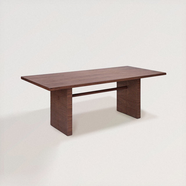COOKE Midcentury Modern Dining Table in Solid Walnut