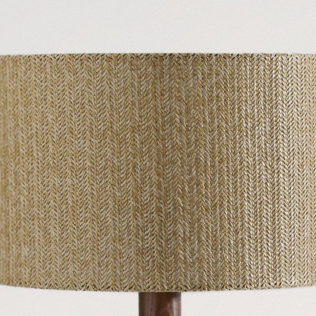 CHARLYN Table Lamp in Walnut Rubberwood - WOODEN SOUL