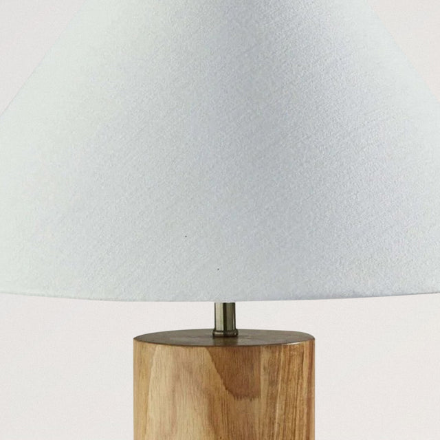 DEBBIE Wooden Table Lamp in Solid Oak - WOODEN SOUL