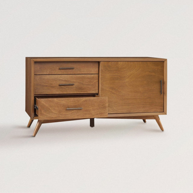 ELLIE TV Console in Mahogany (50") - WOODEN SOUL