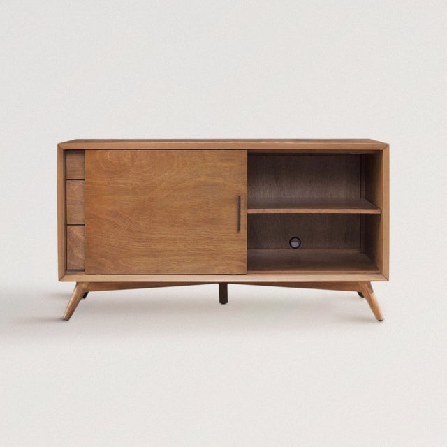 ELLIE TV Console in Mahogany (50") - WOODEN SOUL