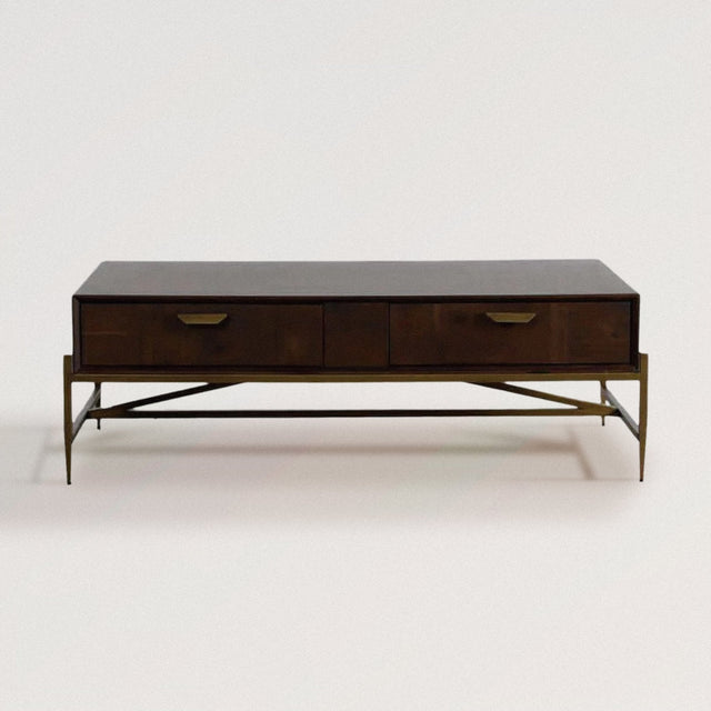 ELTON Coffee Table in Acacia Wood - Wooden Soul