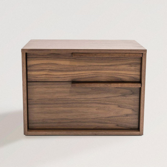 YOUNG Wooden Bedside Table in Walnut - WOODEN SOUL